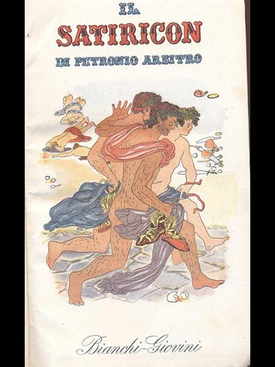 Il Satiricon - Arbitro Petronio - copertina