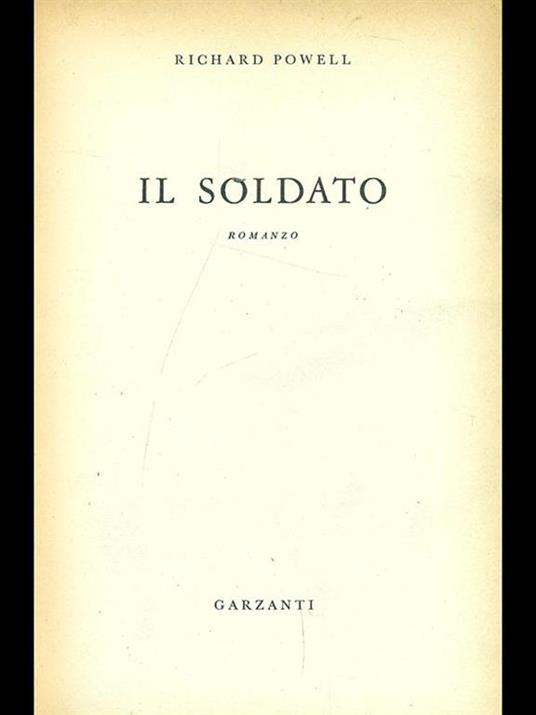 Il soldato - Richard Powell - copertina