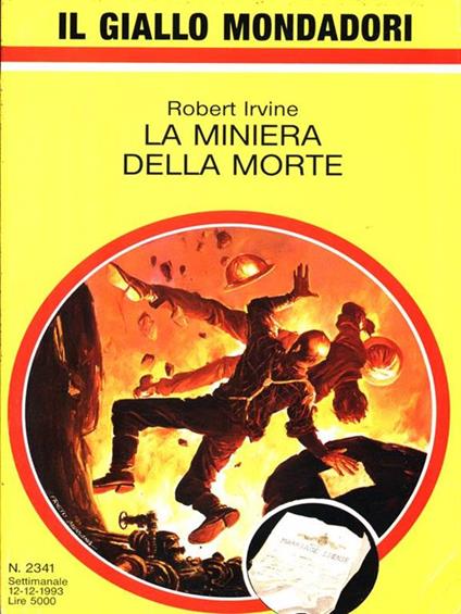 La miniera della morte - Robert Irvine - copertina