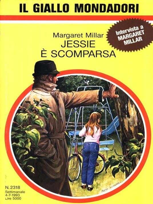 Jessie é scomparsa - Margaret Millar - copertina