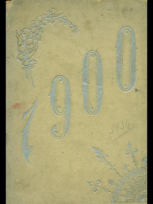 Calndario 1900 - copertina