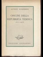 Origini della Repubblica Tedesca 1871 - 1918