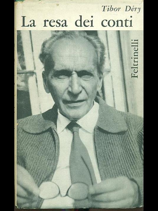 La resa dei conti - Tibor Déry - copertina