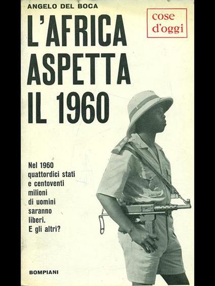 L' Africa aspetta il 1960 - Angelo Del Boca - copertina
