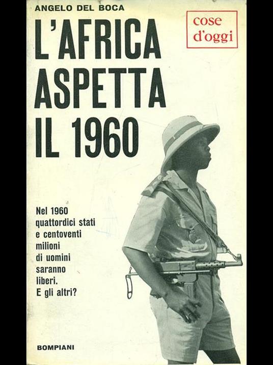 L' Africa aspetta il 1960 - Angelo Del Boca - copertina