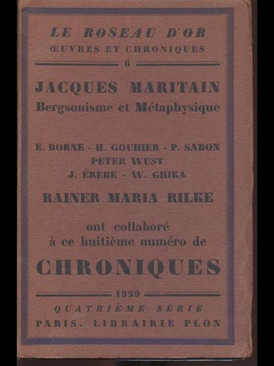 Huitieme numero de chroniques - copertina