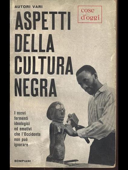 Aspetti della cultura negra - copertina