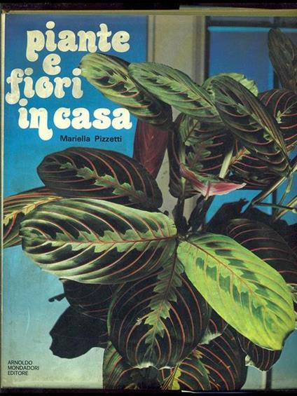 Piante e fiori della casa - Ippolito Pizzetti - copertina