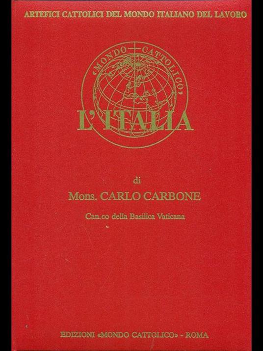 L' Italia - Carlo Carbone - copertina