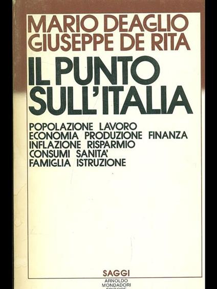 Il punti sull'Italia - Marco Deaglio - copertina