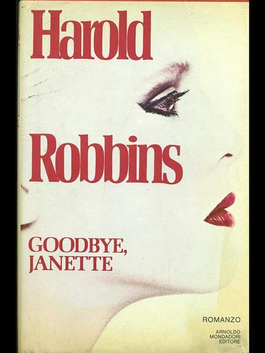 Goodbye, Janette - Harold Robbins - copertina