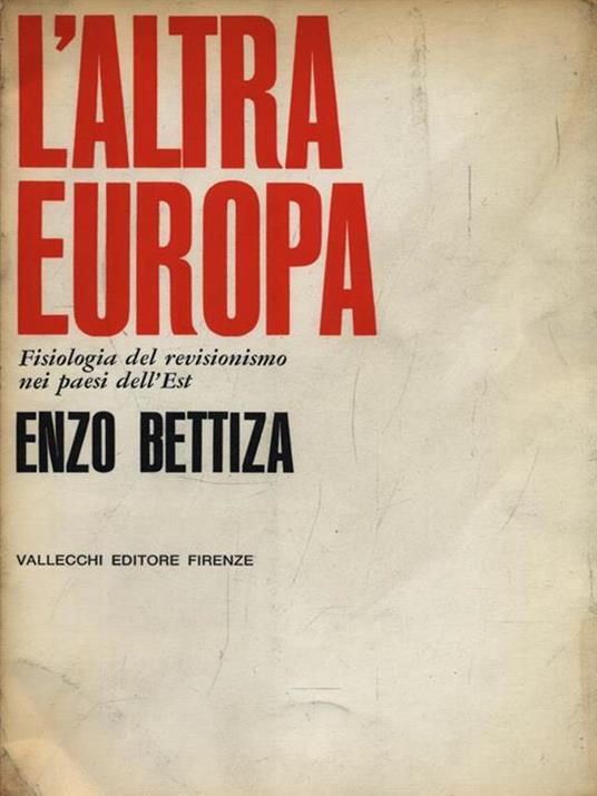 L' altra Europa - Enzo Bettiza - copertina