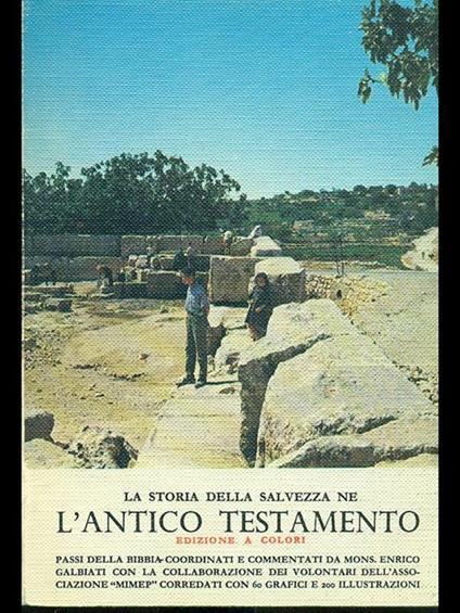 La storia della salvezza ne L' Antico Testamento - copertina