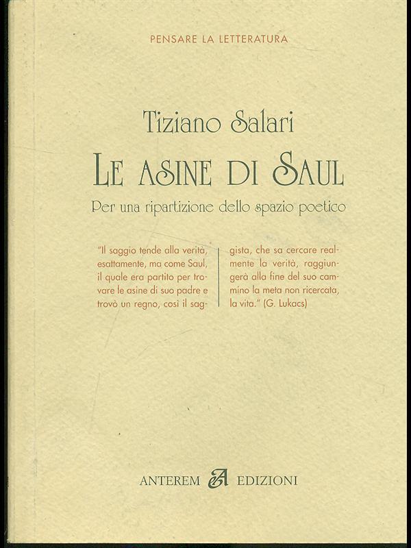 Le asine di Saul
