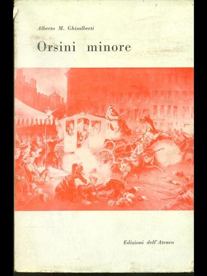 Orsini minore - Alberto M. Ghisalberti - copertina