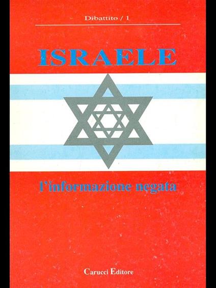 Israele, l'informazione negata - copertina