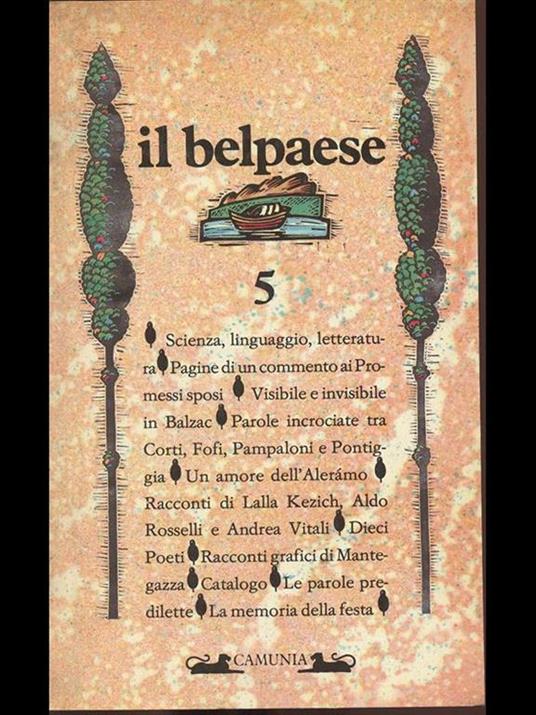Il belpaese 5 - copertina