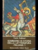 Sommario di storia della letteratura italiana 1