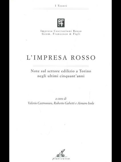 L' impresa Rosso - copertina