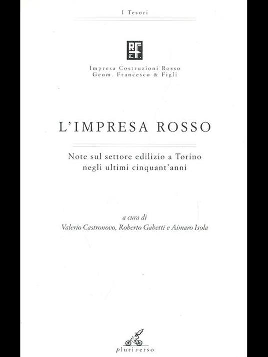 L' impresa Rosso - copertina
