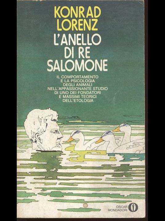 L' anello di re salomone - Konrad Lorenz - copertina