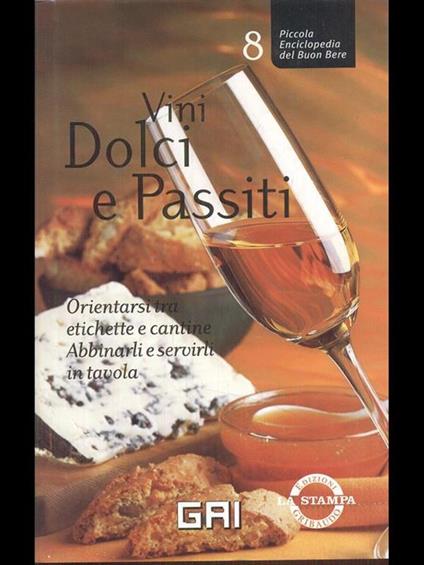 Vini dolciu e passiti - copertina
