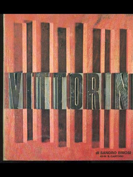 Elio Vittorini - Sandro Briosi - copertina