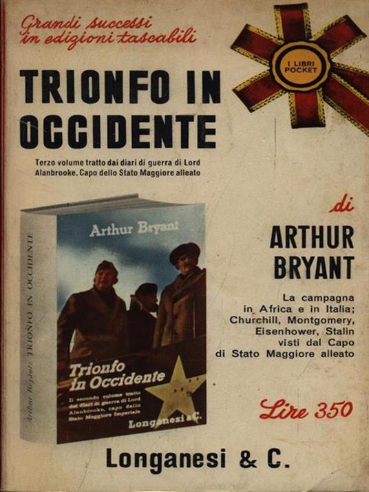 Trionfo in Occidente - Arthur Bryant - copertina