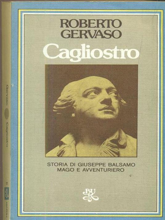 Cagliostro - Roberto Gervaso - copertina