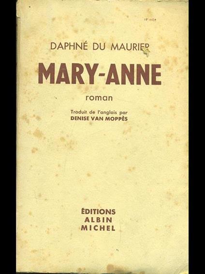Mary-anne - copertina