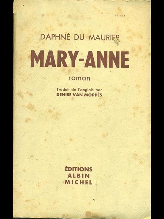 Mary-anne - copertina