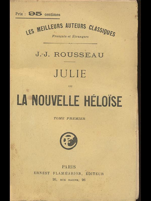 Julie ou la nouvelle heloise