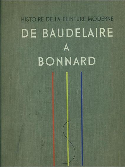 De Baudelaire a Bonnard - copertina