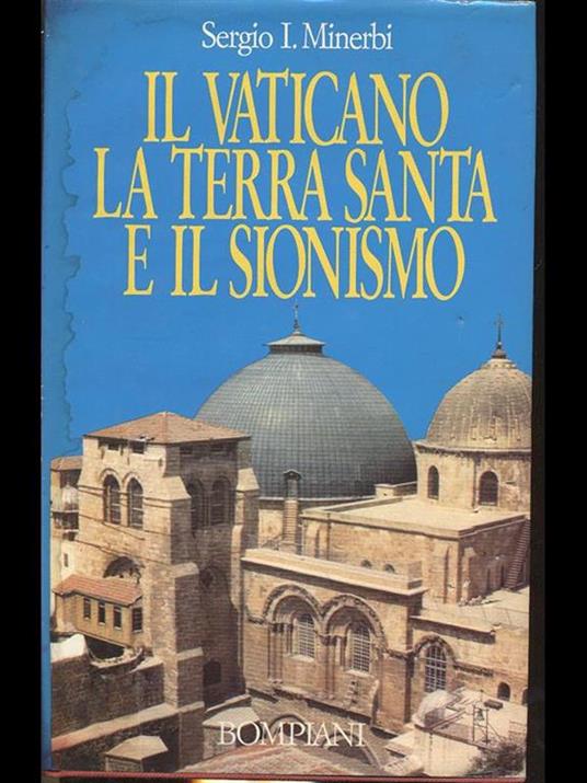Il Vaticano La Terra Santa e il Sionismo - Sergio Minerbi - copertina