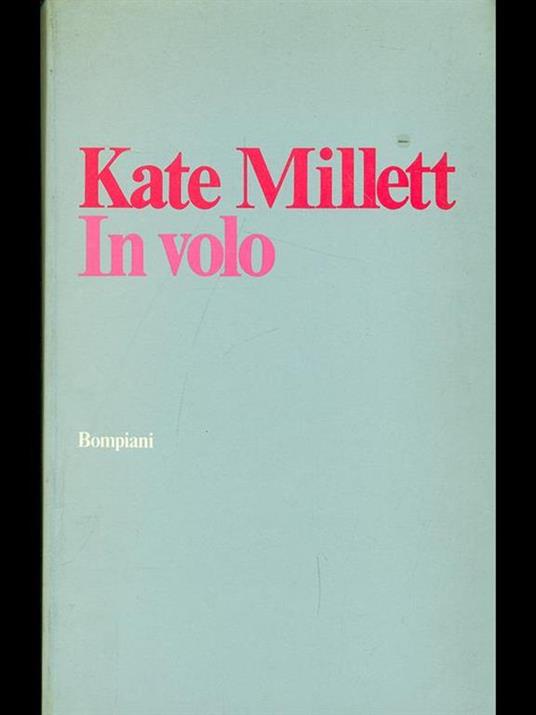 In volo - Kate Millett - copertina