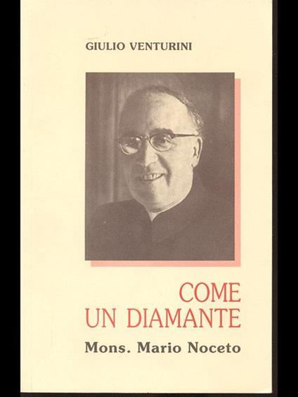 Come un diamante - Giulio Venturini - copertina