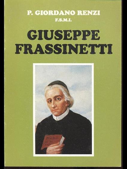 Giuseppe Frassinetti - copertina