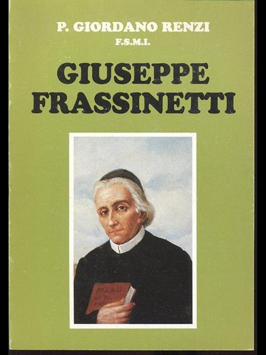 Giuseppe Frassinetti - copertina