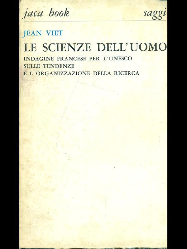 Le scienze dell'uomo