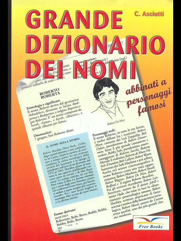 Grande dizionario dei nomi