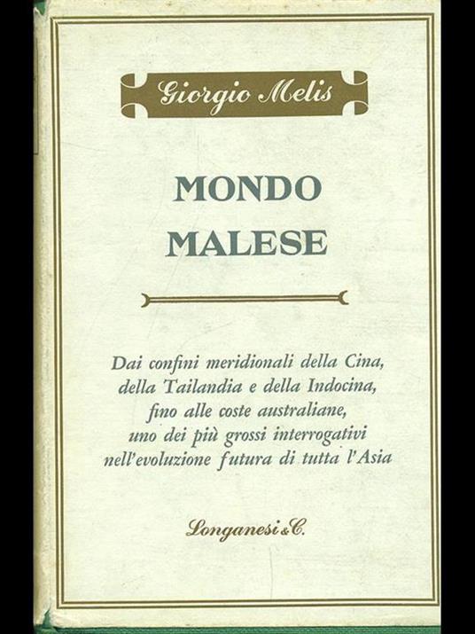 Mondo malese - copertina