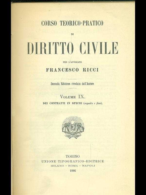 Diritto civile vol. 9