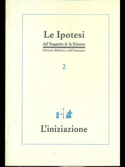 L' iniazione - copertina