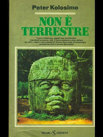 Non é terrestre - Peter Kolosimo - copertina