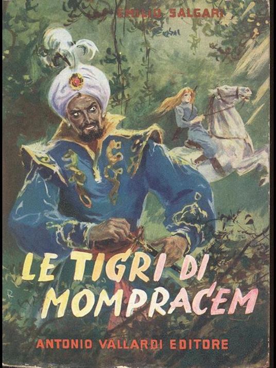 Le tigri di Mompracem - Emilio Salgari - copertina