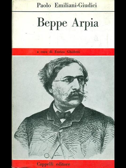 Beppe Arpia - Paolo Emiliani Giudici - copertina