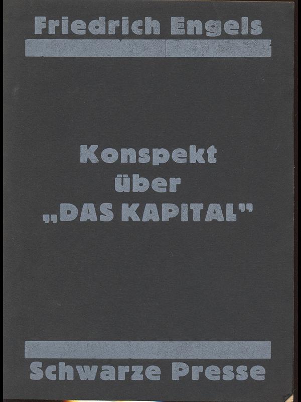 Konspekt uber Das Kapital