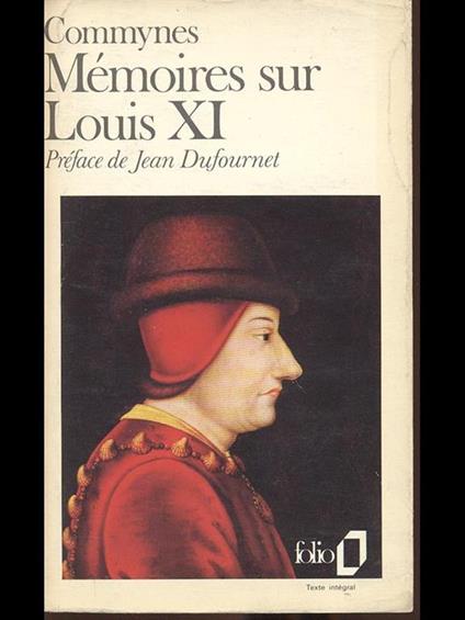Memoires sur Louis XI - copertina