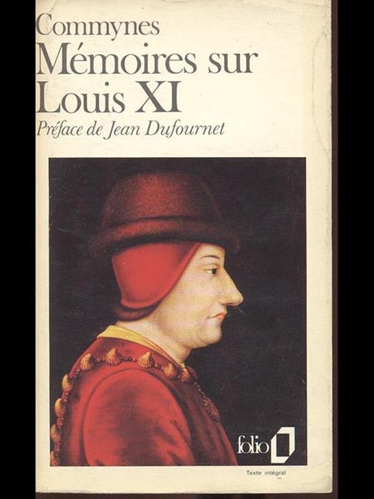 Memoires sur Louis XI - copertina