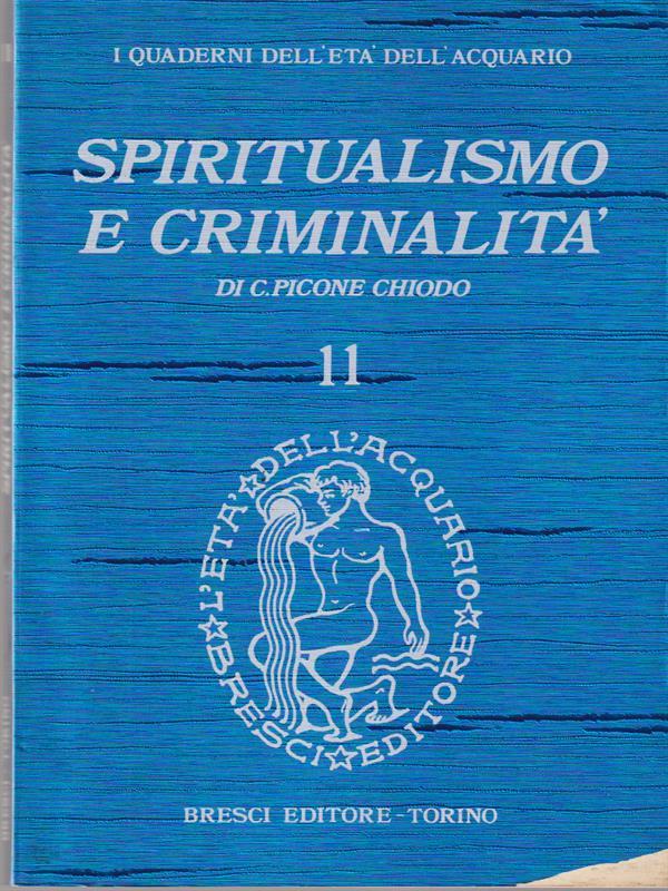 Spiritualismo e criminalità.